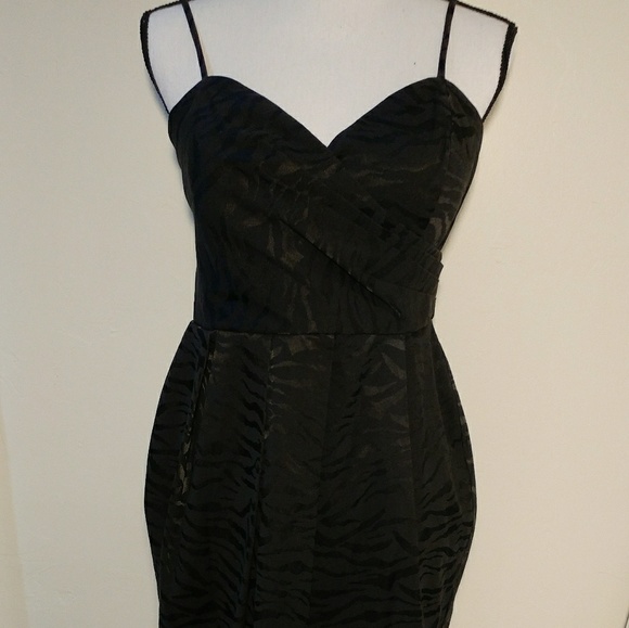 Black Mini Dress - Picture 2 of 5